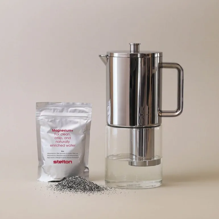 Brus magnesium+ filtergranulat 3 stk svart/hvit