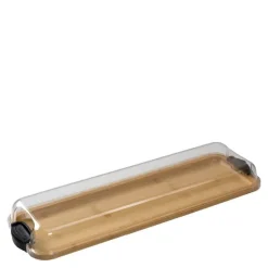 Build-a-Board serveringsbrett med lokk 17,5x56 cm klar/bambus