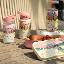 Bukkene Bruse drikkeflaske 0,4L back to school rosa