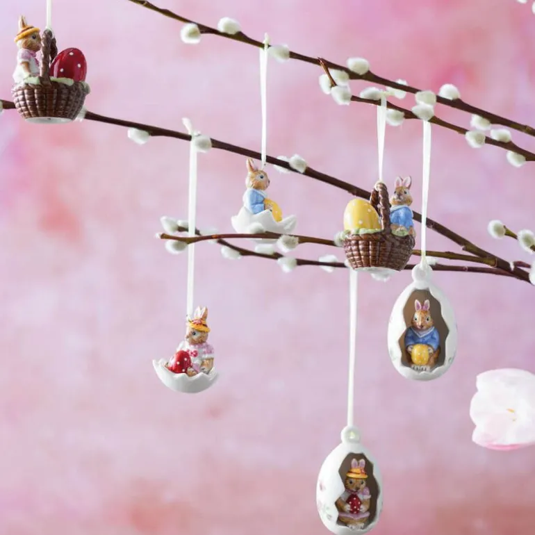 Bunny Tales Max ornament kurv 6 cm multi