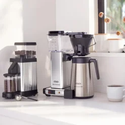 Burr kaffekvern KM5 polished silver
