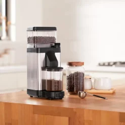 Burr kaffekvern KM5 polished silver