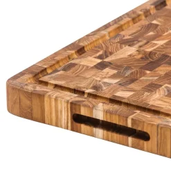 Butcher Block skjære- og serveringsbrett 42x30,5 cm teak
