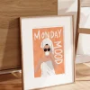 ByKammille poster 50x70 cm monday mood