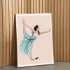 ByKammille poster 50x70 cm yoga
