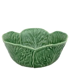 Cabbage skål kålblad 29,5 cm grønn