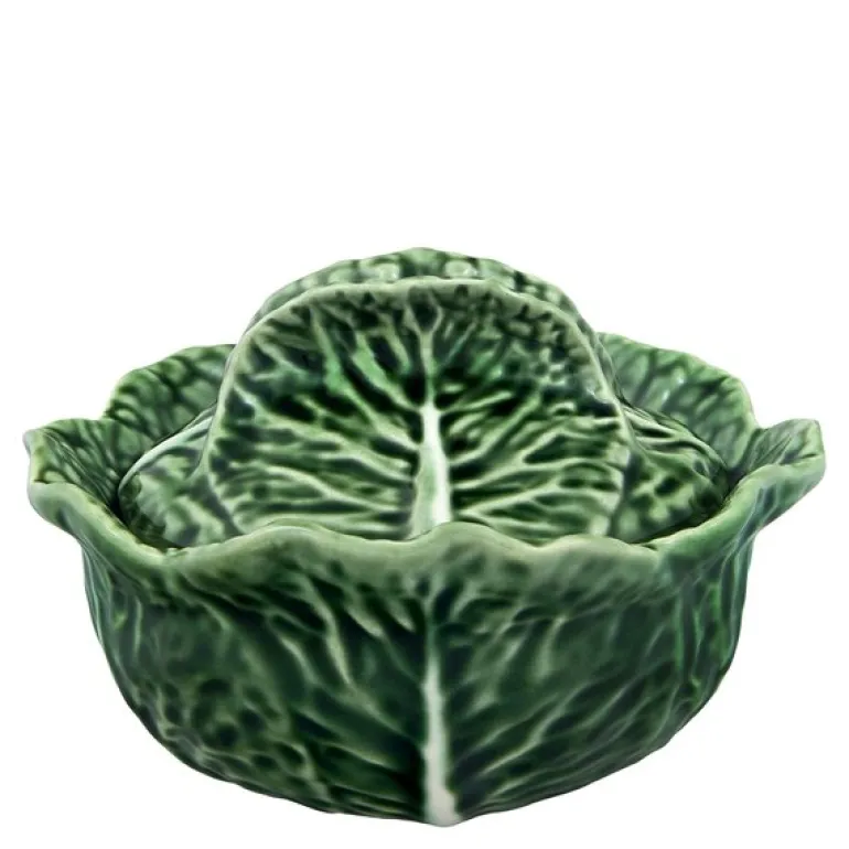Cabbage skål m/lokk 15,3 cm kål grønn