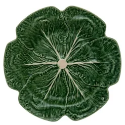 Cabbage tallerken kålblad 30,5 cm grønn