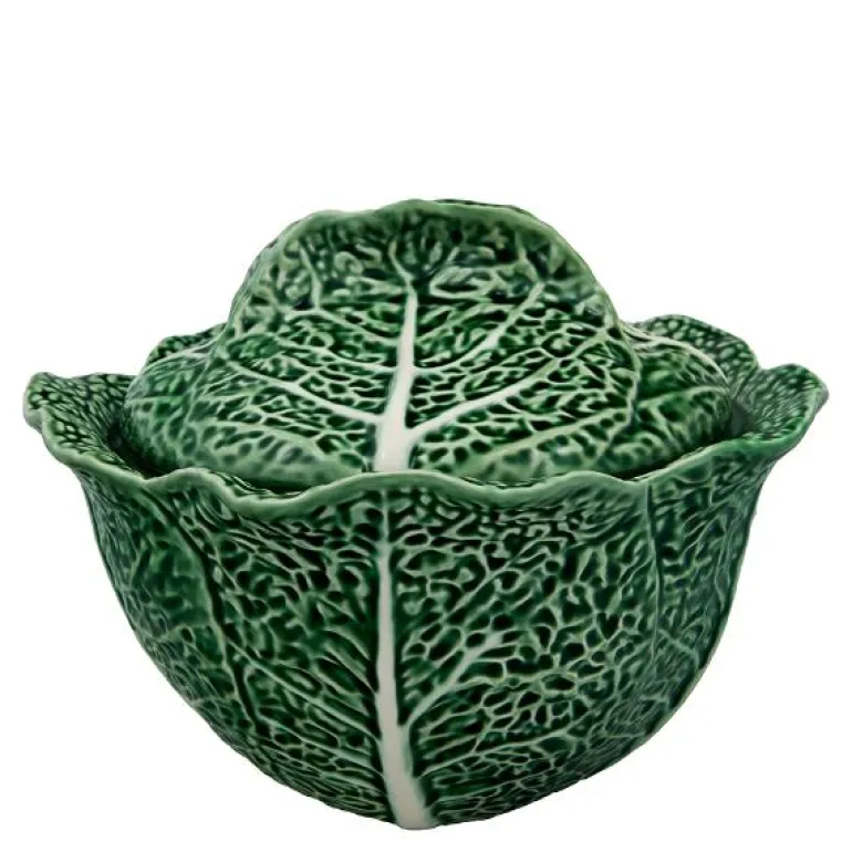Cabbage terrin/skål med lokk 3L grønn
