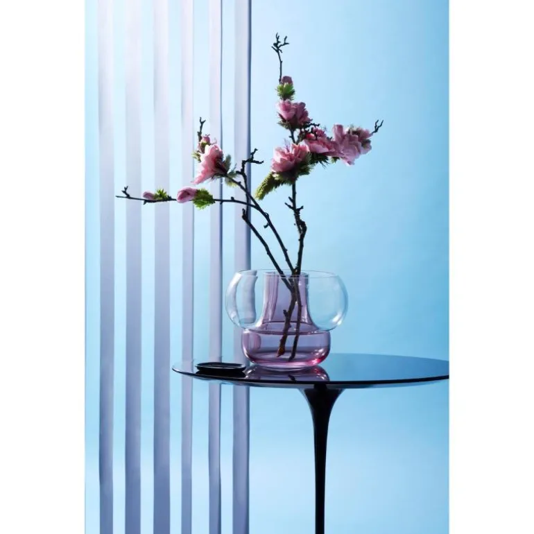 Cado vase H24 cm plomme