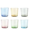 Café vannglass 34,5 cl 6 stk multi