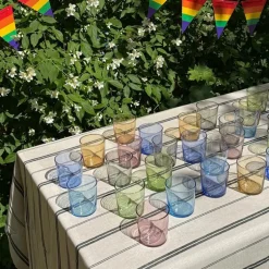 Café vannglass 34,5 cl 6 stk multi