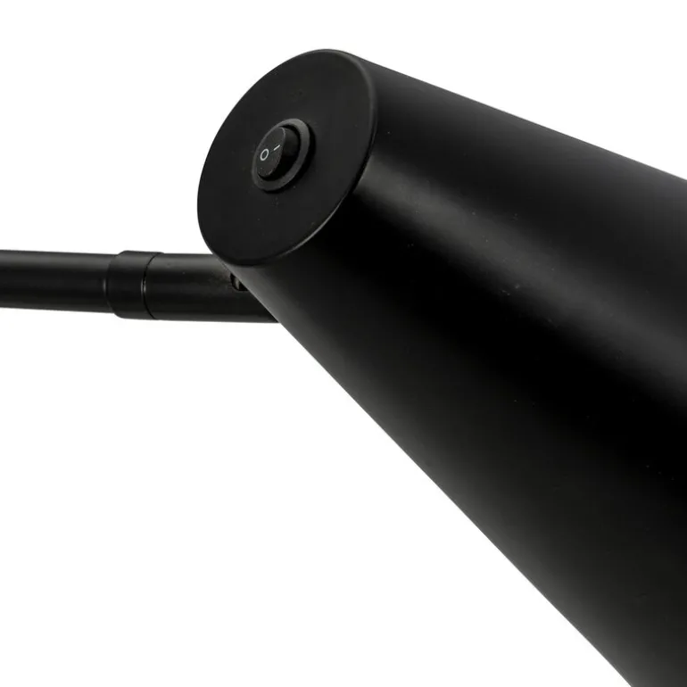 Cale vegglampe med vinkel 46 cm svart