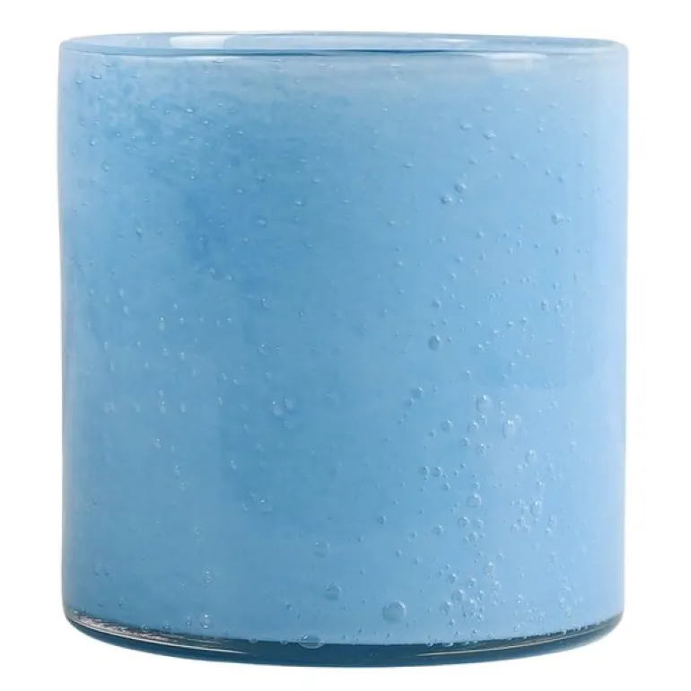 Calore lyslykt M 15 cm Lyseblå