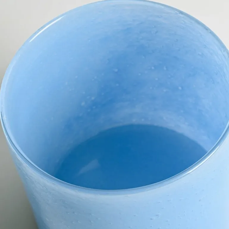 Calore lyslykt M 15 cm Lyseblå