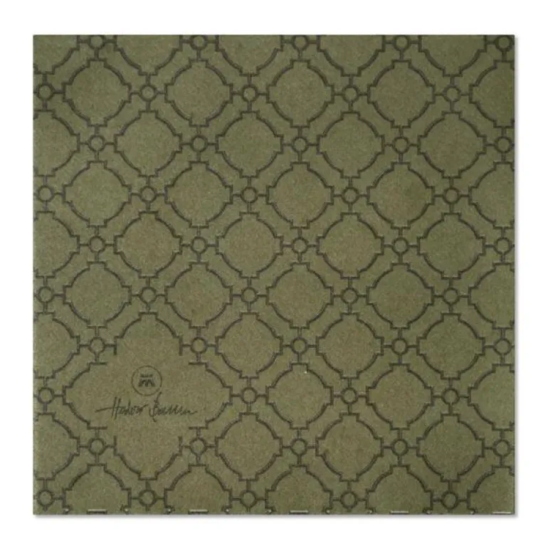 Cape servietter 33x33 cm 20 stk oliven