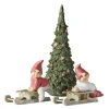 Carl & Joanne nisser med juletre 16 cm