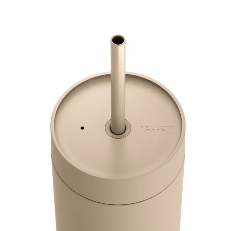 Carter Cold Desert Capsule tumbler med sugerør 590 ml sand dune
