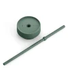 Carter Cold Desert Capsule tumbler med sugerør 475 ml smoke green