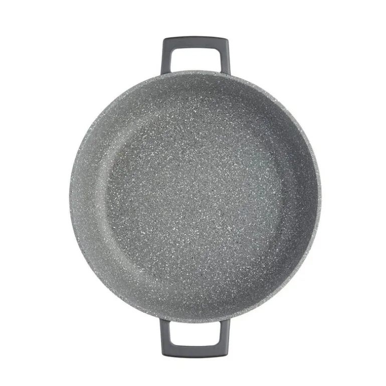 Cast Aluminium gryte 2,5L med selvøsende lokk svart