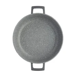 Cast Aluminium gryte 4L med selvøsende lokk svart