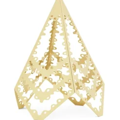 Cc2022 bordpynt juletre medium 16 cm gull