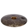 Chamber lysestake 11,6x2,3 cm brun/marmorert