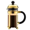 Chambord presskanne 3 kopper 0,35L gull
