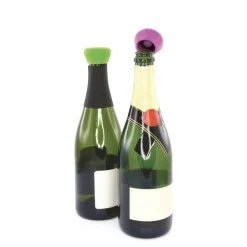 Champagne stopper silikon svart