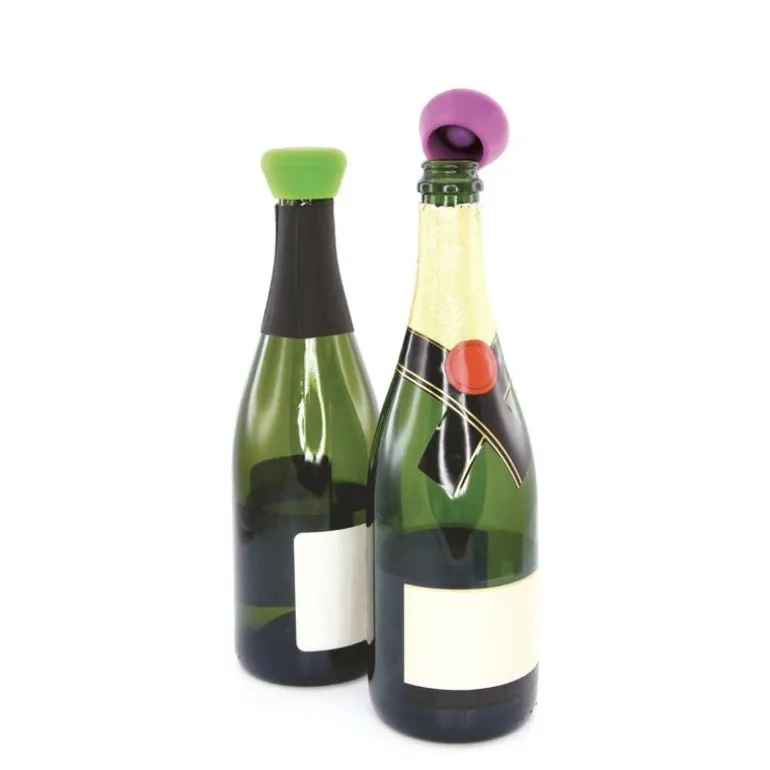 Champagne stopper silikon svart
