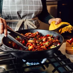 Chef Collection wokpanne støpejern 32 cm