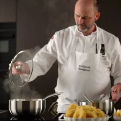 Chef Ørjan gryte 2,4L børstet stål