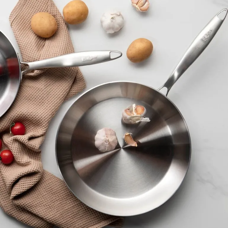 Chef Ørjan stekepanne 28 cm børstet stål