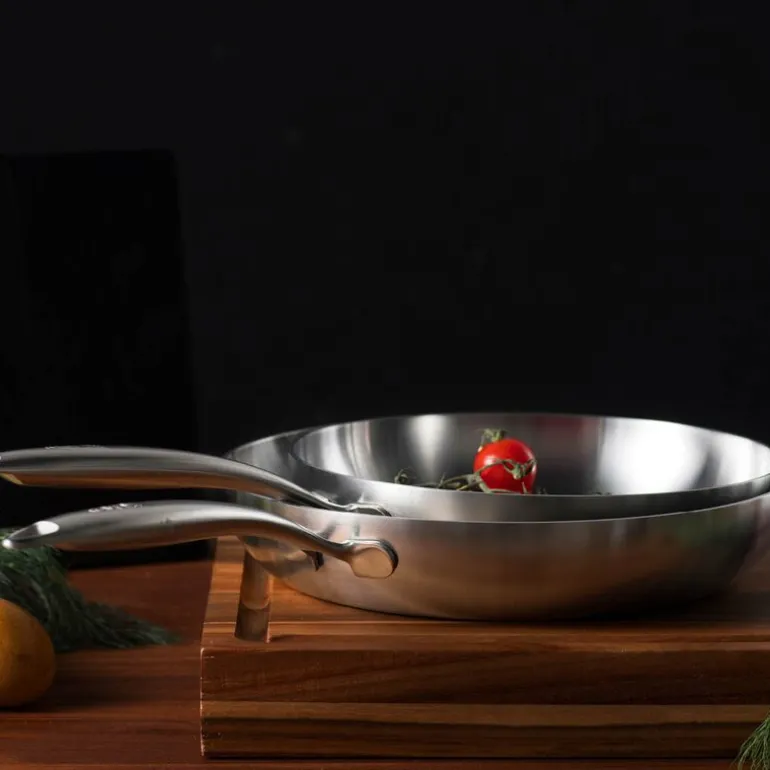 Chef Ørjan stekepanne 28 cm børstet stål