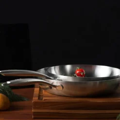 Chef Ørjan stekepanne 24 cm børstet stål