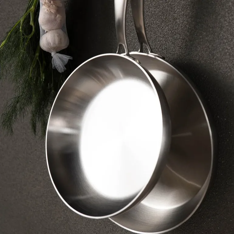 Chef Ørjan stekepanne 24 cm børstet stål