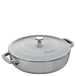 Chistera sautépanne 28 cm 3,7L grå