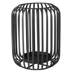 Christmas Chic lyslykt 22,5 cm svart