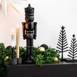 Christmas Chic nøtteknekker 54 cm svart