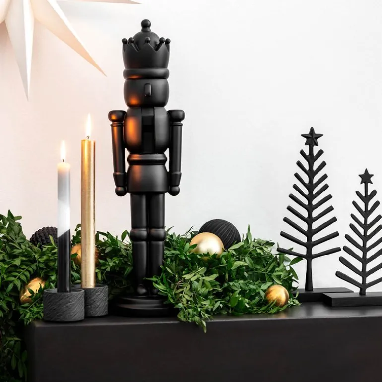 Christmas Chic nøtteknekker 54 cm svart