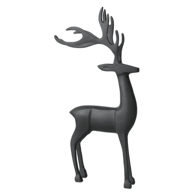 Christmas Chic Rådyr 44 cm svart