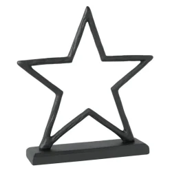 Christmas Chic stjerne 27x26x65 cm svart