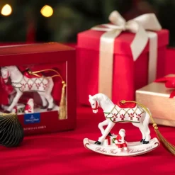 Christmas Classic juletrepynt gyngehest 9 cm