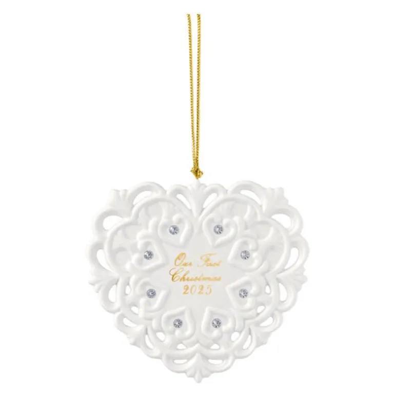 Christmas Classic juletrepynt hjerte 9,5 cm