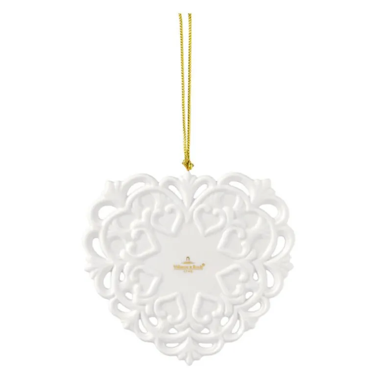 Christmas Classic juletrepynt hjerte 9,5 cm