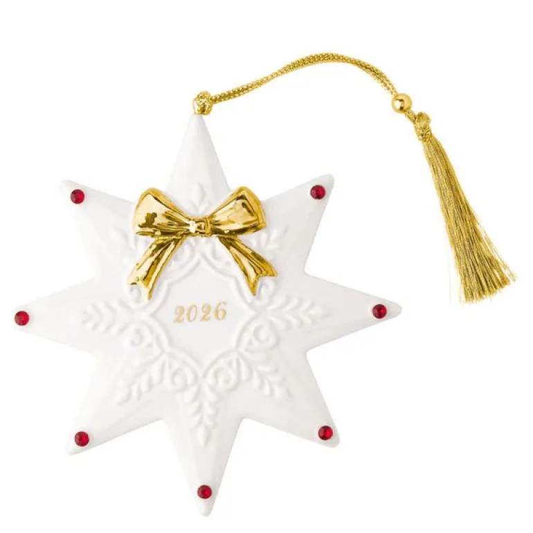 Christmas Classic ornament stjerne 2026 gull