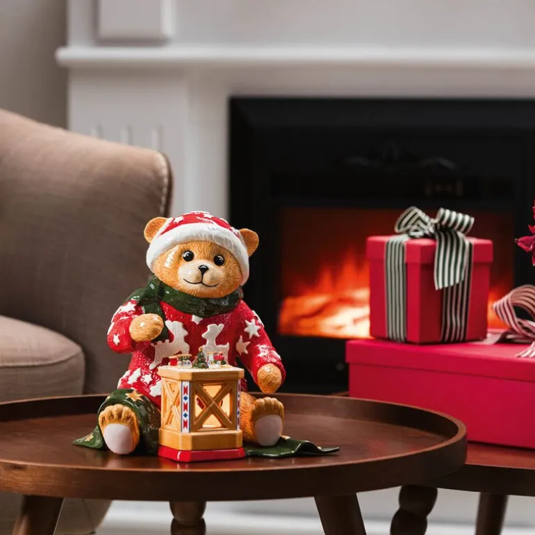 Christmas Toy's Memory lyslykt 35 cm Teddy