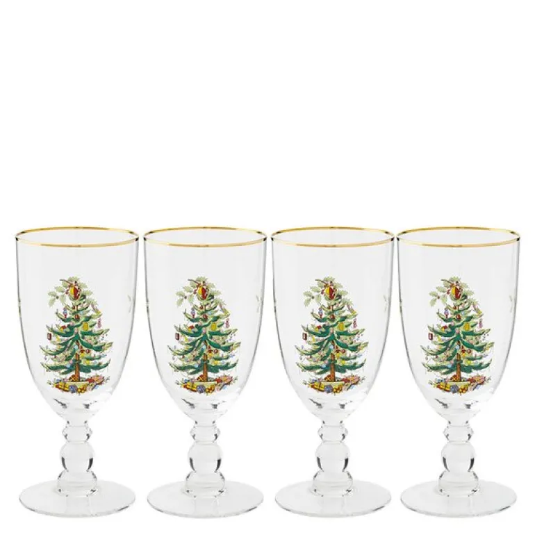 Christmas Tree gobletglass 45 cl 4 stk