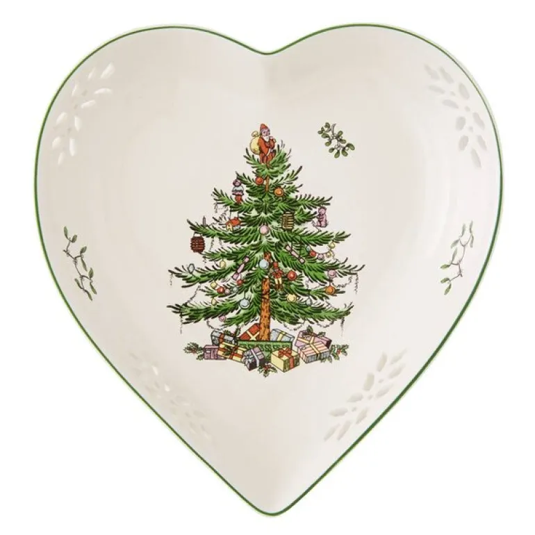 Christmas Tree hjertefat 18 cm