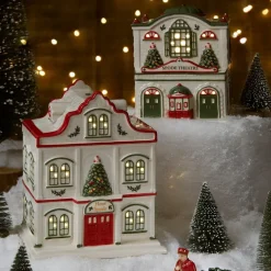 Christmas Tree hotell LED lykt 17,2x13,2x10,8 cm